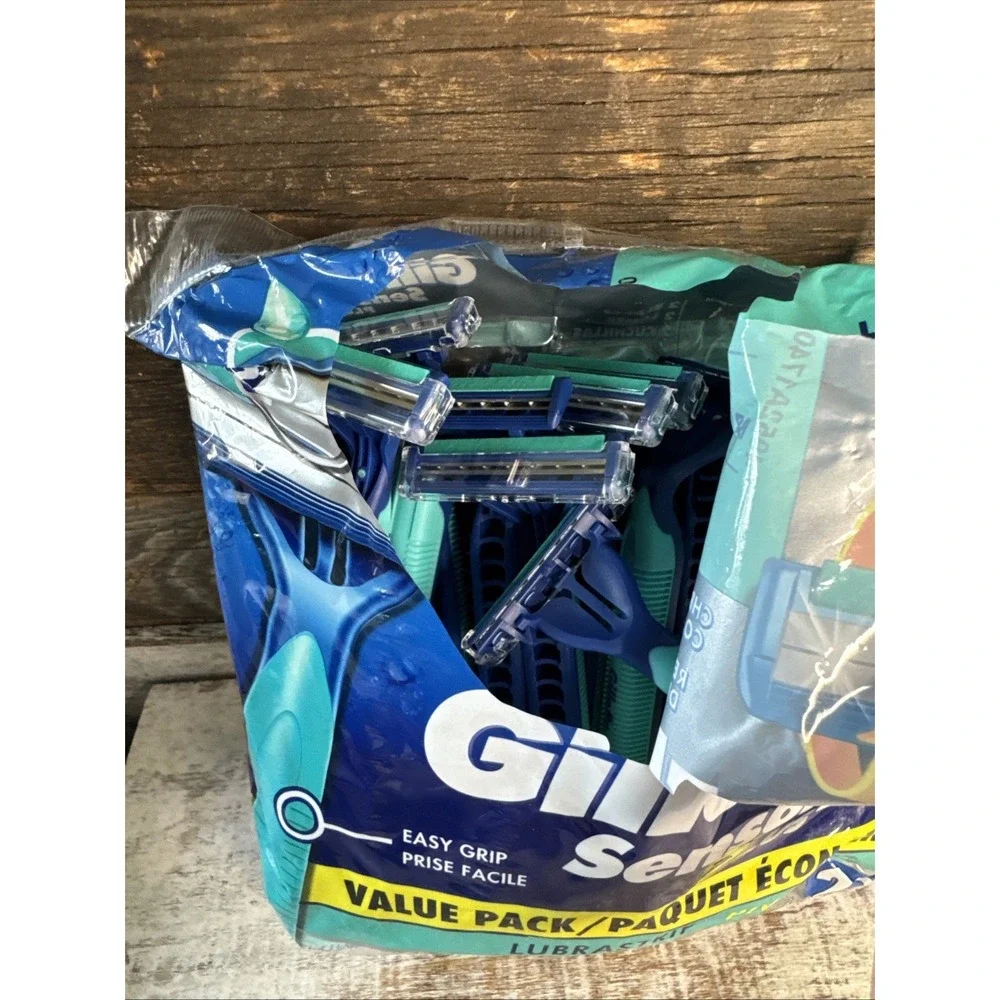 Gillette Sensor2 Plus Disposable Razors ? ct Damaged Pack‎ | MSRP = $20